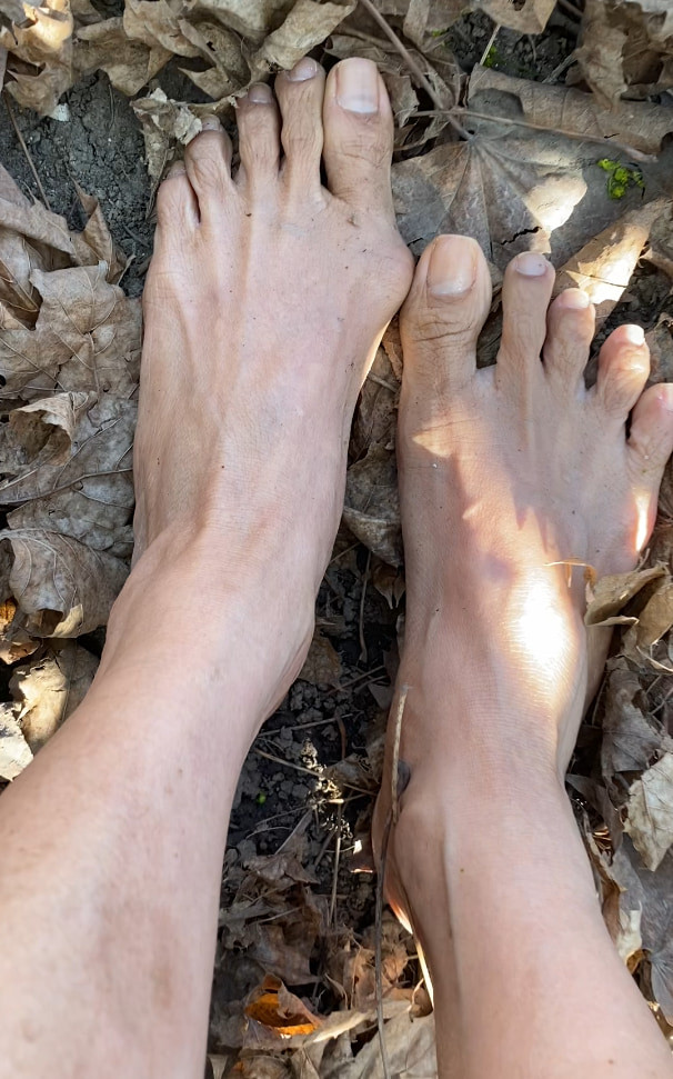 Melove Sexy Small Feet with No Nail Polish