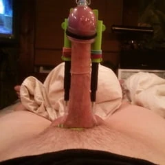 stretching my cock