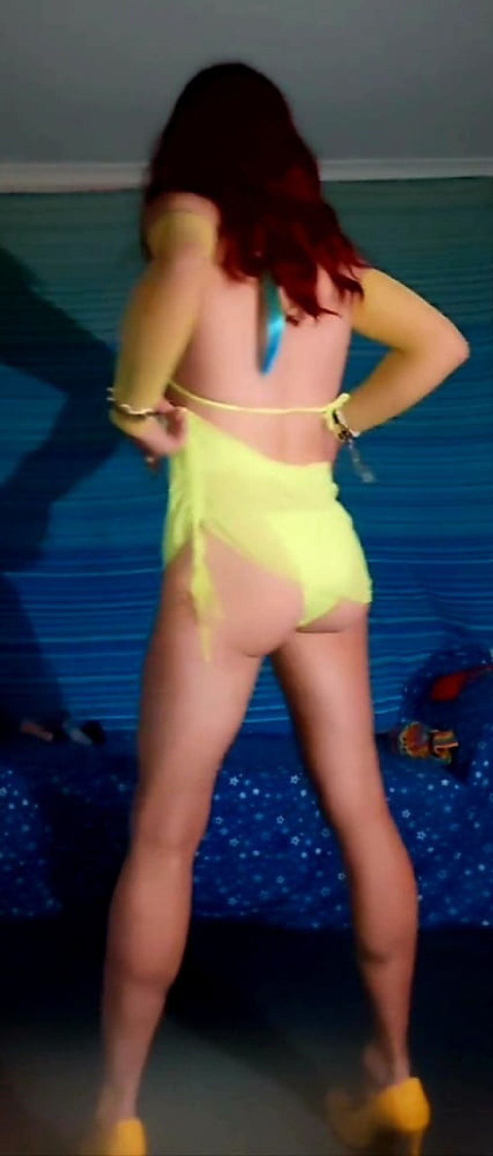 Yellow bikini set #37