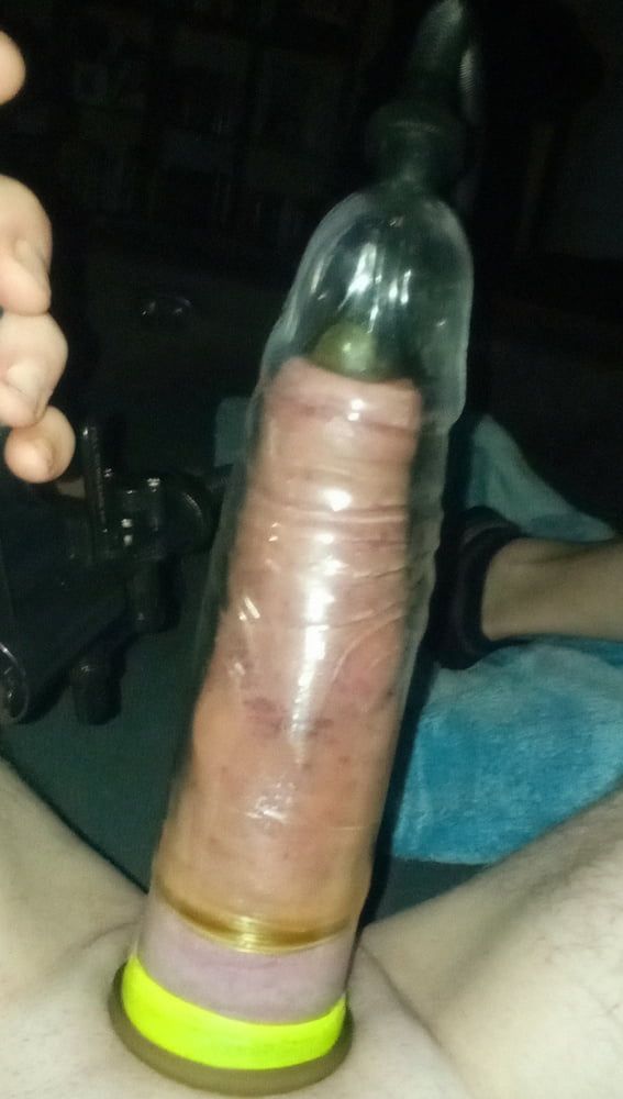 my pumped cock