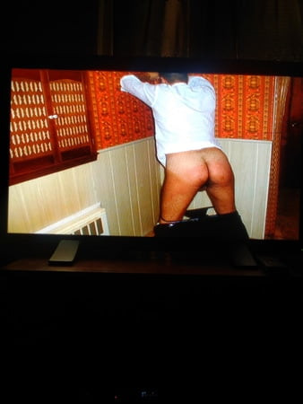 Businessman getting spanked 