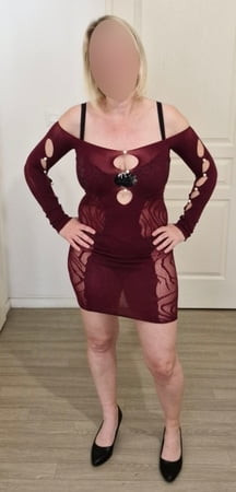 Moi en robe de soiree seksi