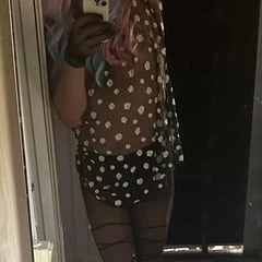 Horny sissy ready for cock