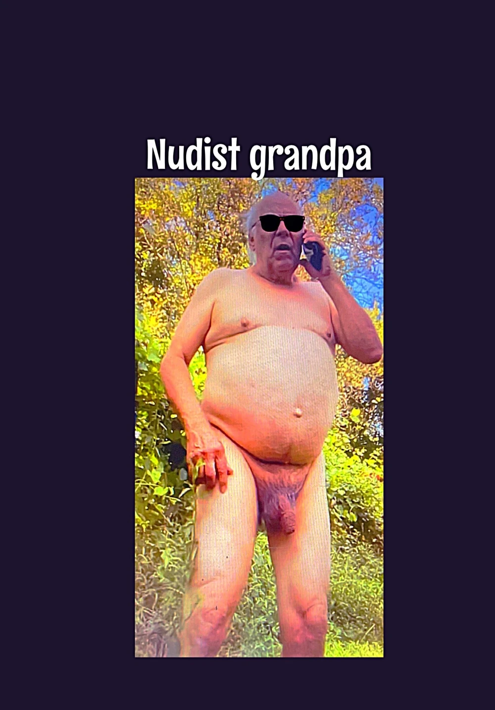 Nudist grandpa 