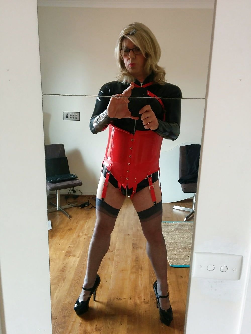 New Red Corset #6