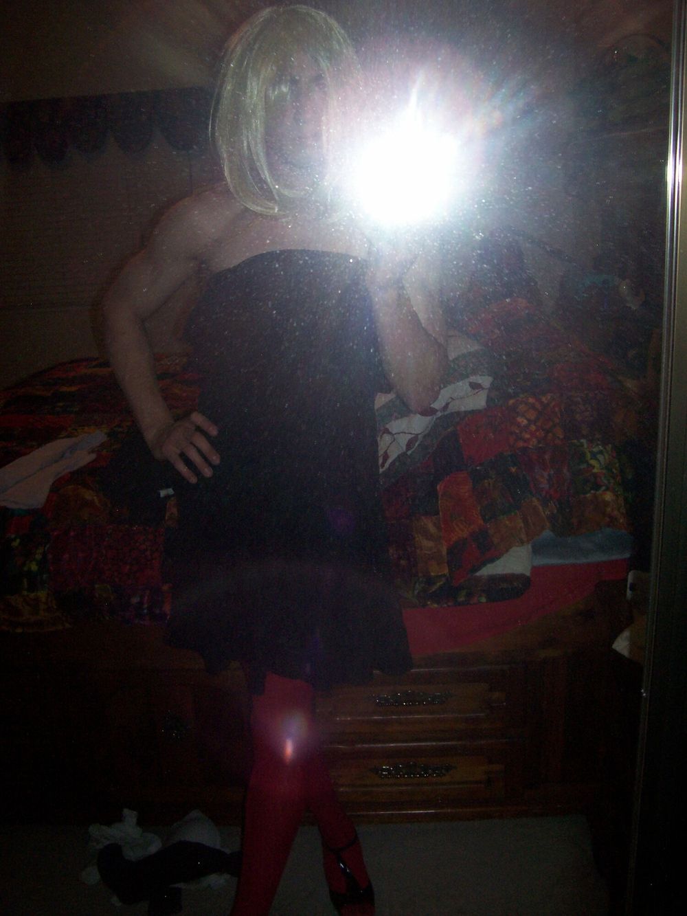 Crossdresser Samantha as a teen #19