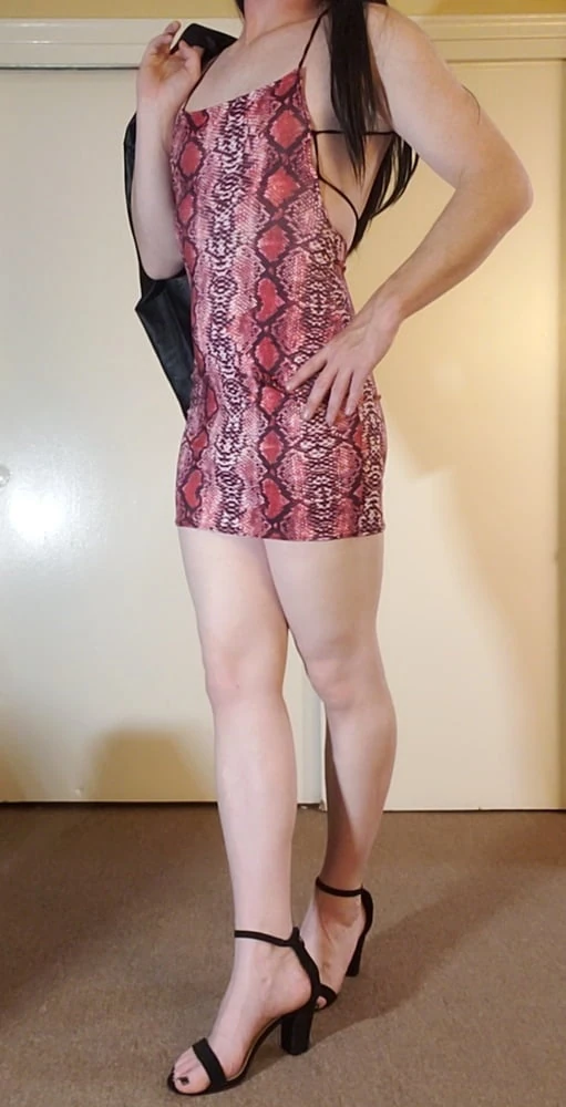 Red Snakeskin Slut #42
