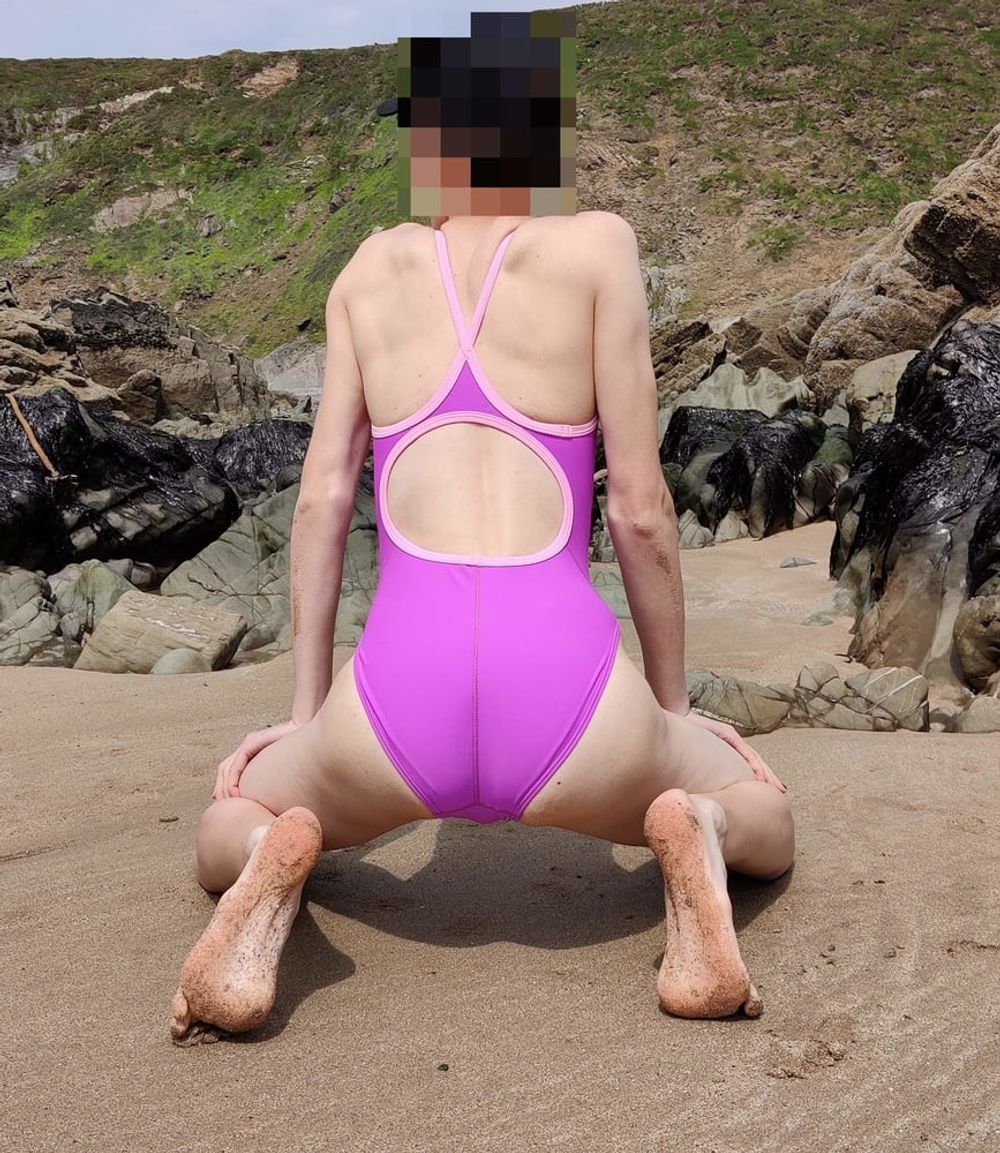 Pink TYR Swimsuit #11