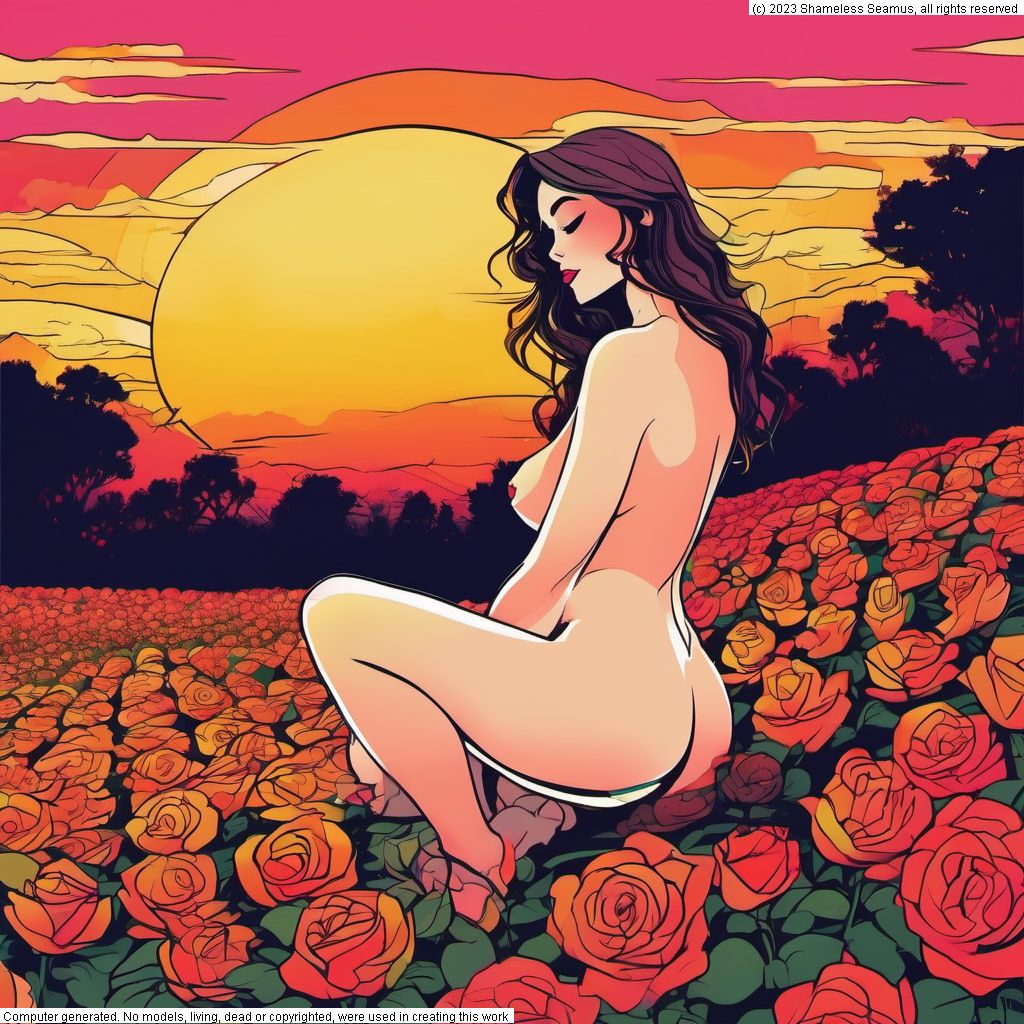 Sundown in the Rose Garden #20