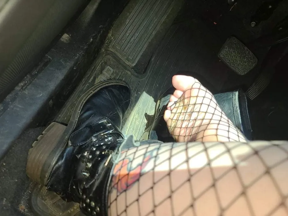 Feet in the car  #9