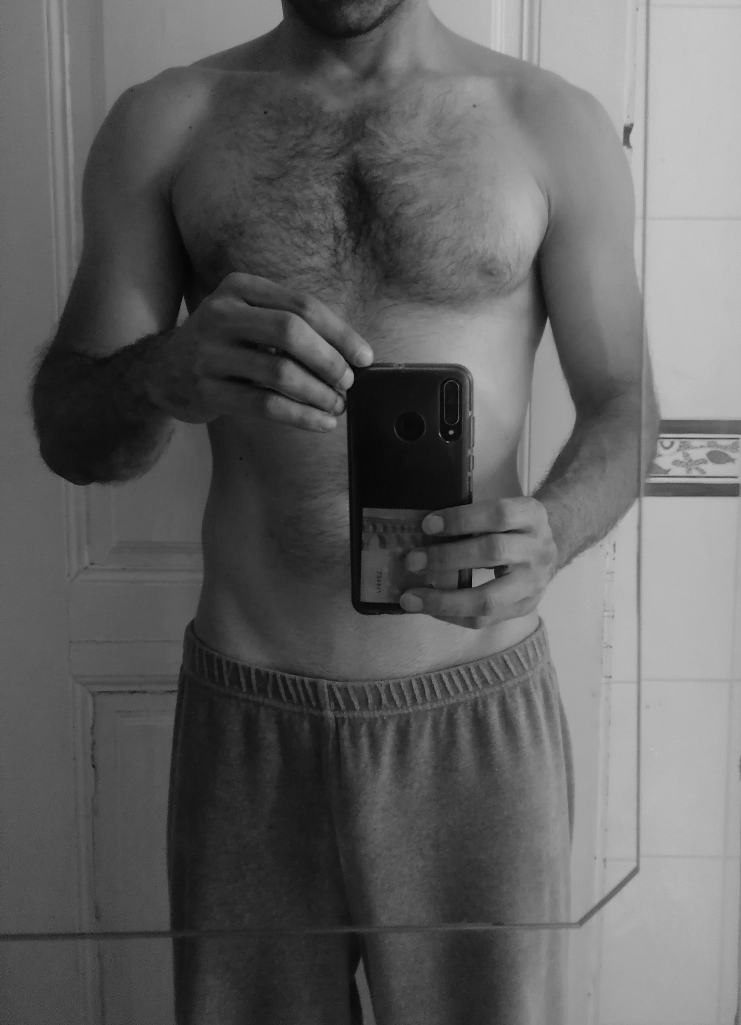 Teasing bit of him