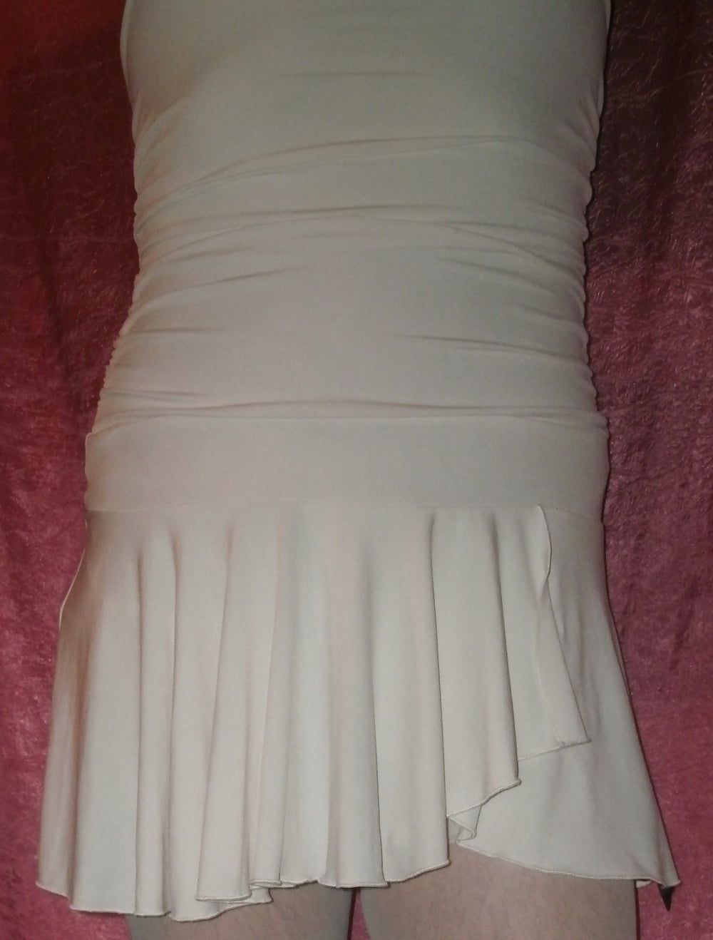 Sissy Boy Lovelaska - My new white dress #3