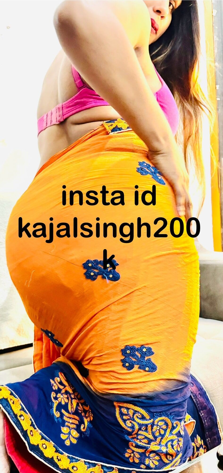 hy boys my insta id kajalsingh200k plz follow my id