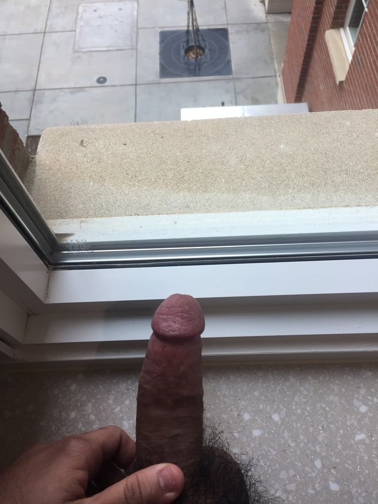 Flashing my tiny indian cock at school #14