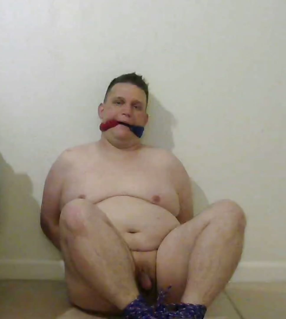 Gay fat boy bound and gagged #10