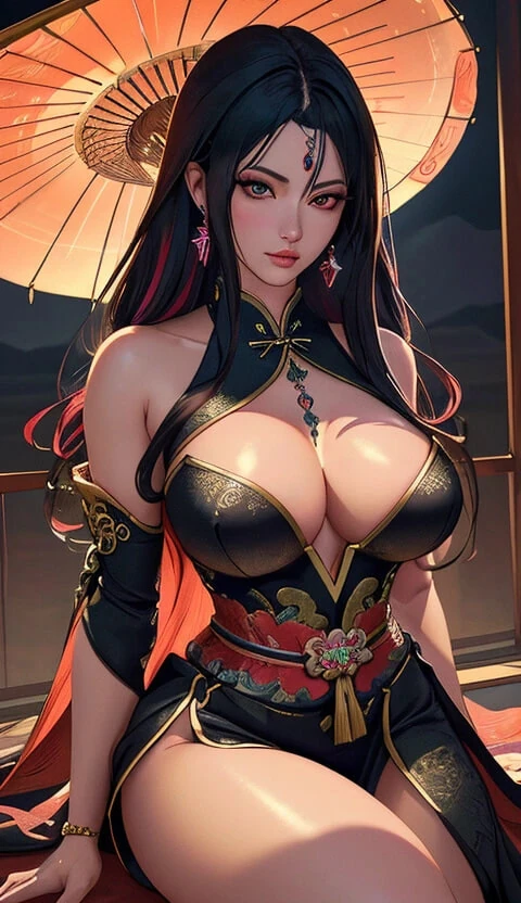 chinese temple (Ai models) #5