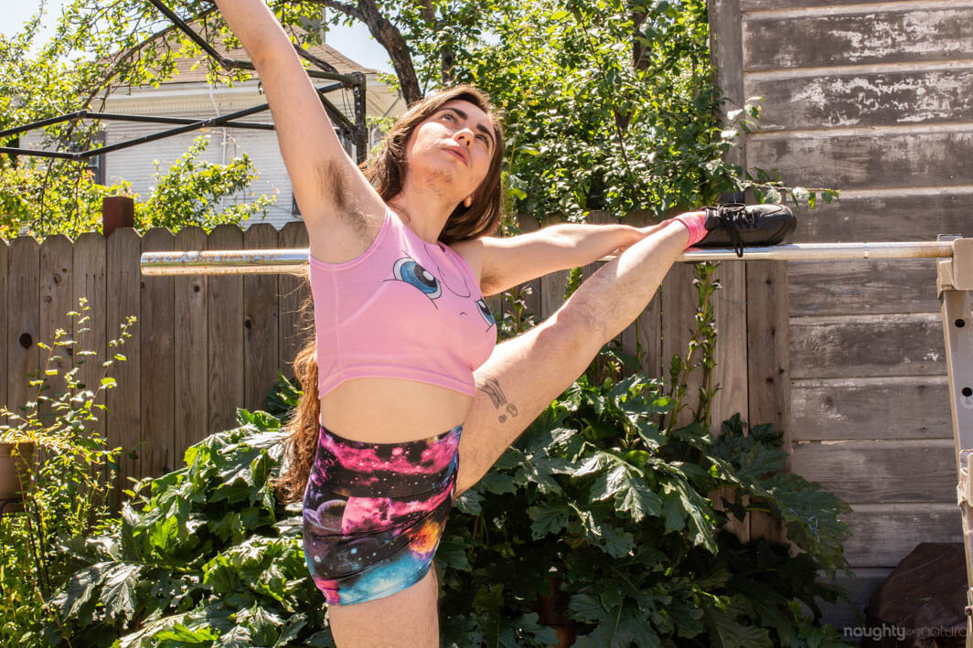 NAUGHTYNATURAL: Hairy Workout #4