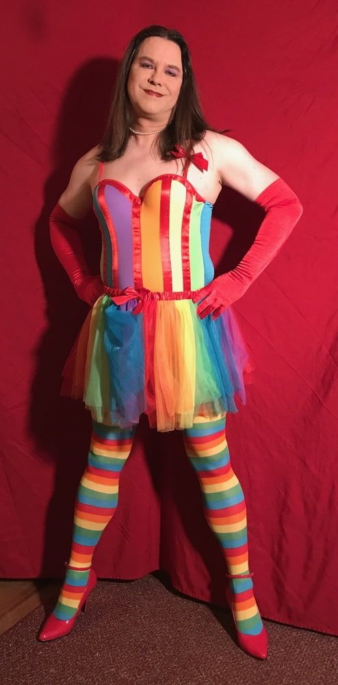 Joanie - Rainbow Bustier #19