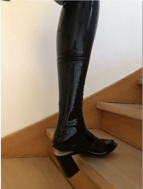 Latex on Staircase #13