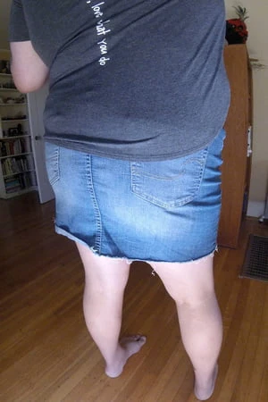 another denim skirt yay         