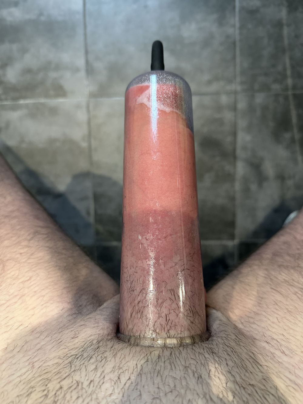 My dick pumped #2