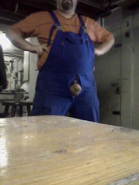 in der Garage 