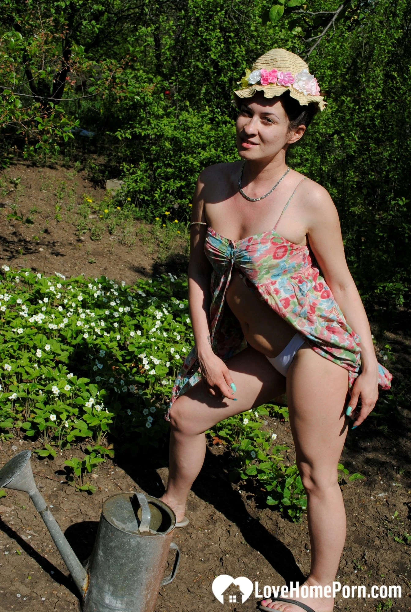 Hard work demands that she gets completely naked #19
