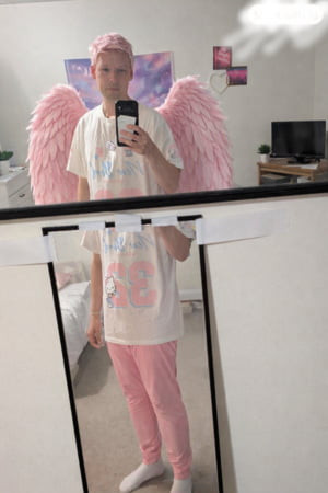 turned to radiant wings