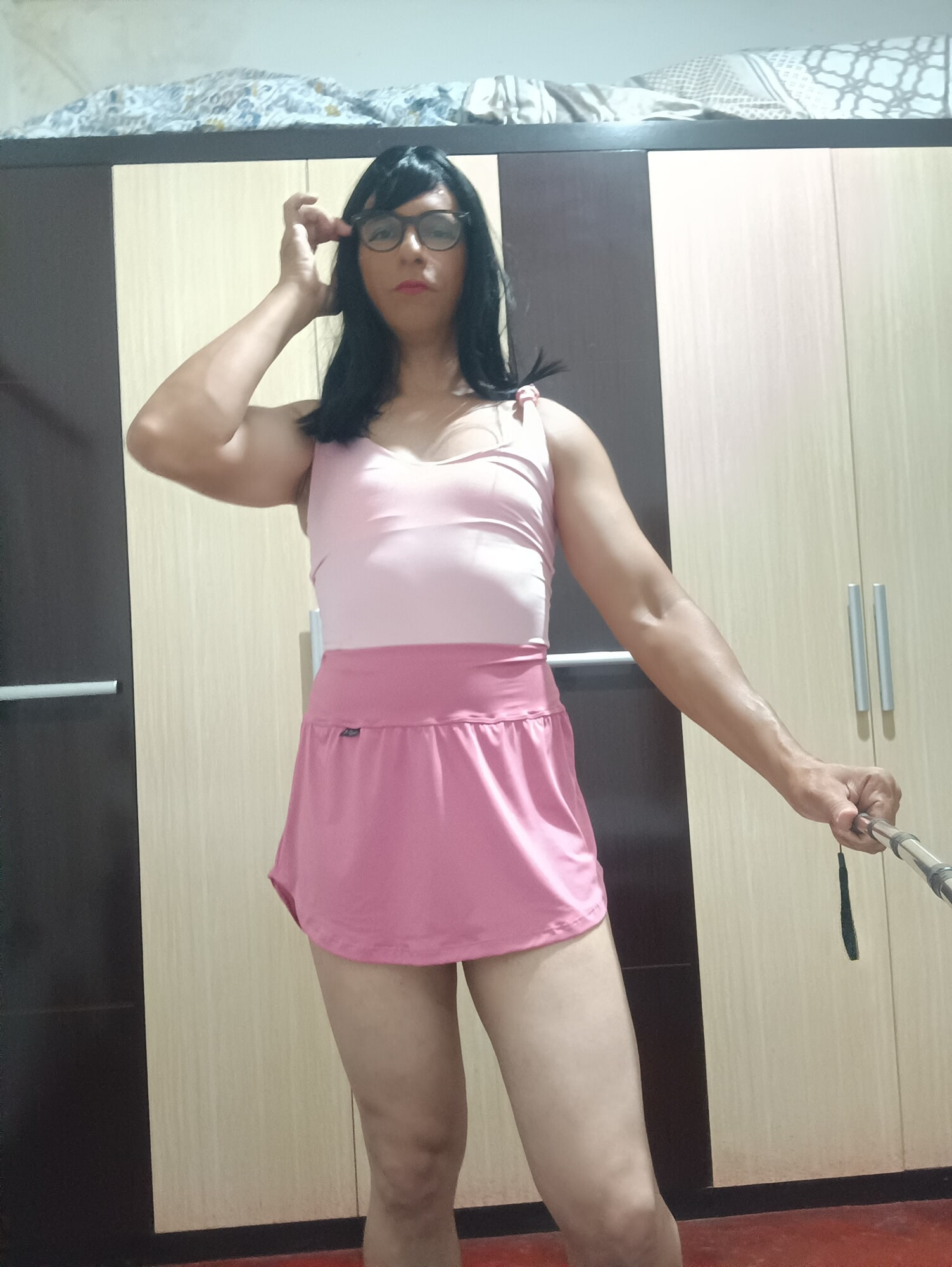 Sakura Nakamura Bodysuit Pink  #35