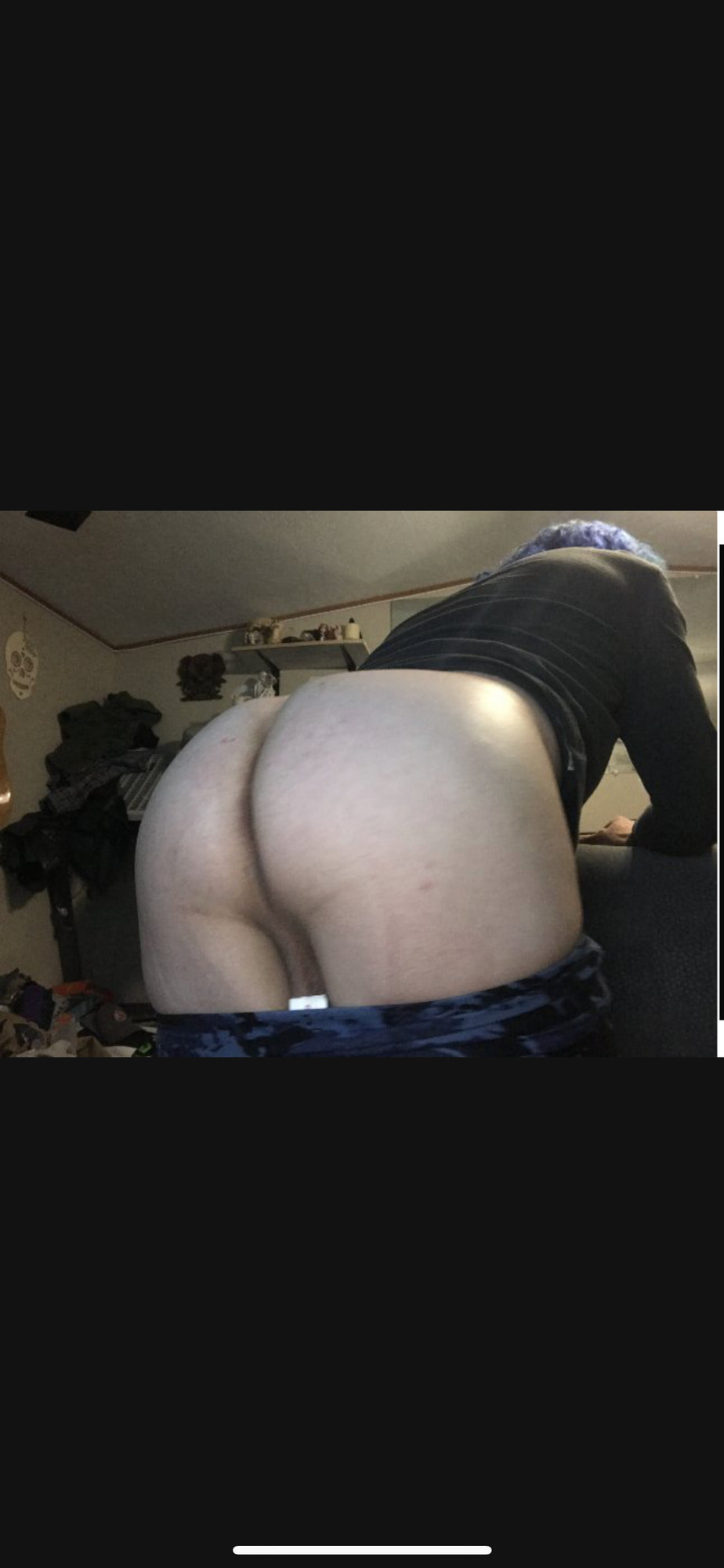 Big Cock Sissy Showing Her Goods #9