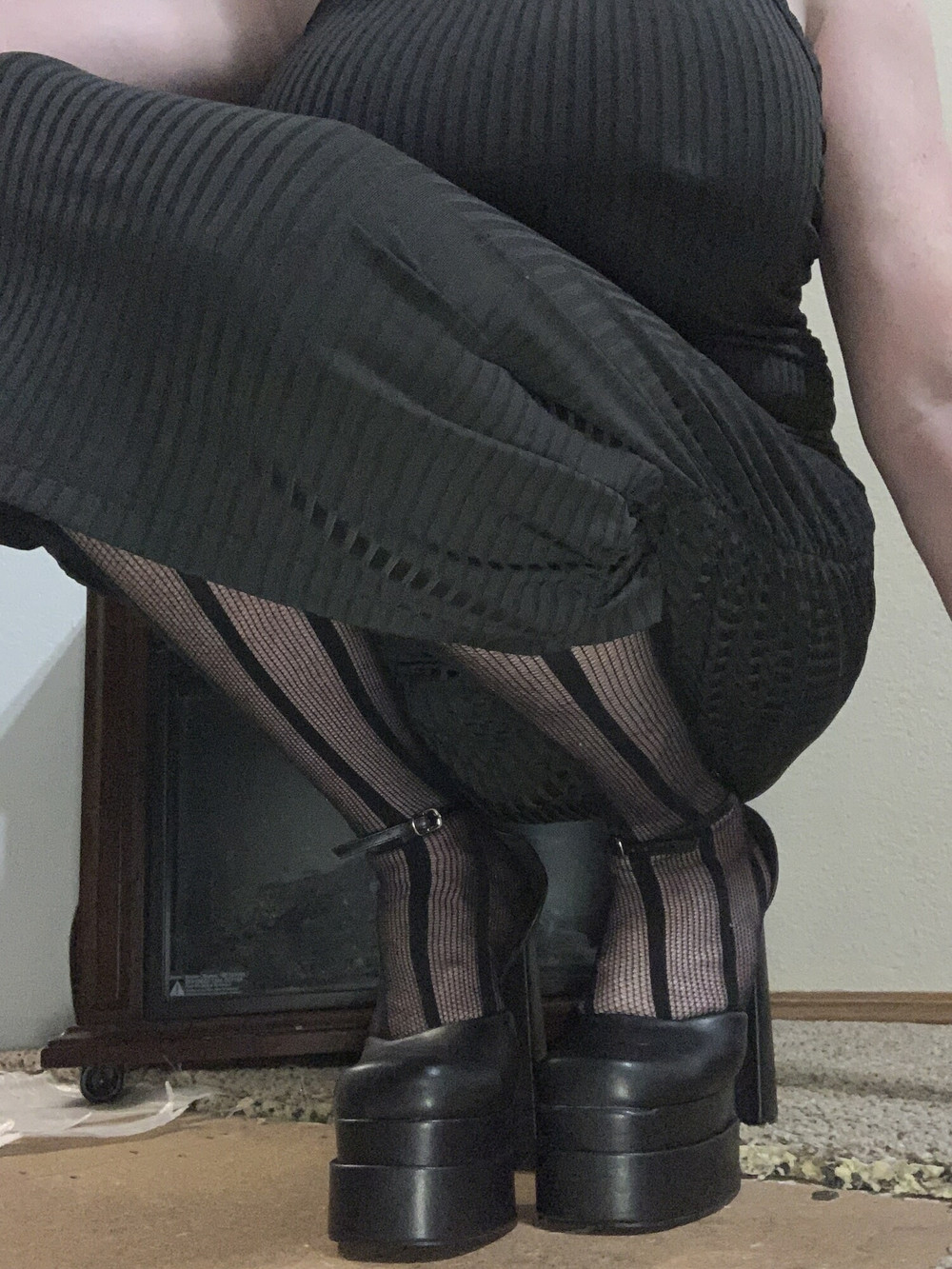 New stockings and heels #5