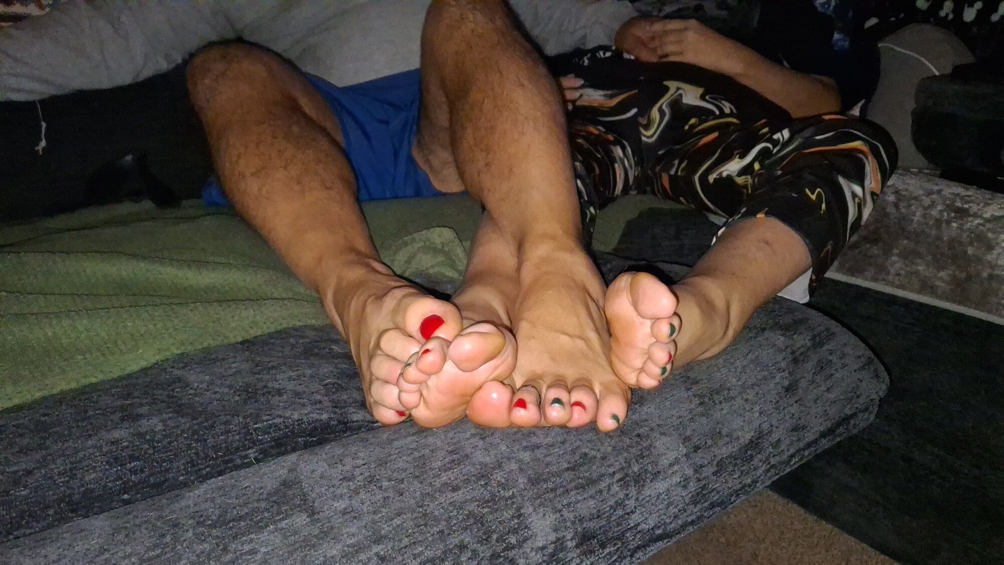 Late night footsie 1