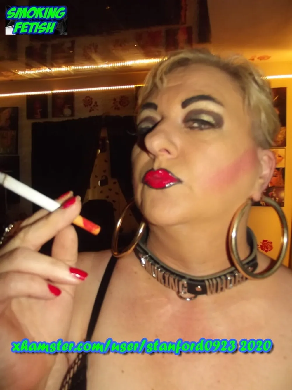 SMOKING FETISH WHORE #40