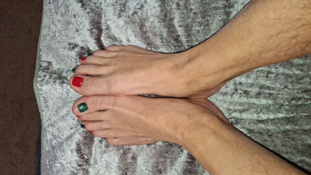 My sweet, pedicured feet 1 #13