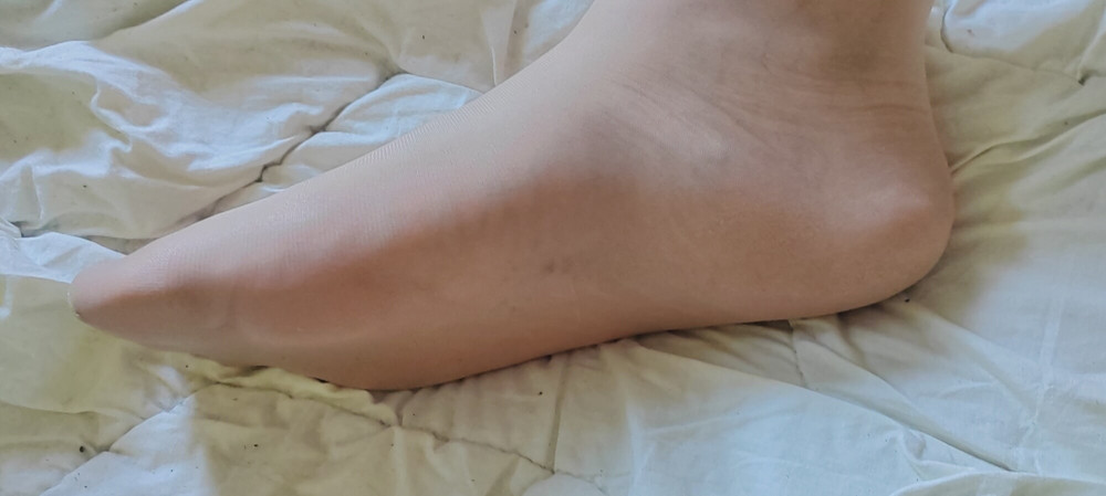 Some new beautiful photos with shiny nylon #4