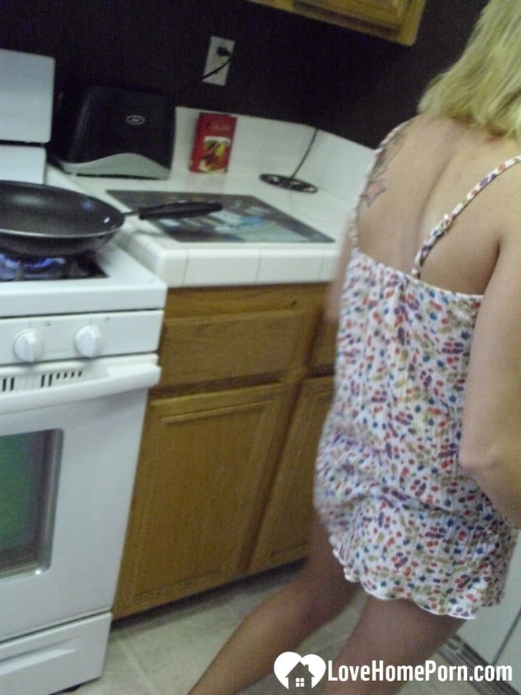 My wife really enjoys cooking while naked #3