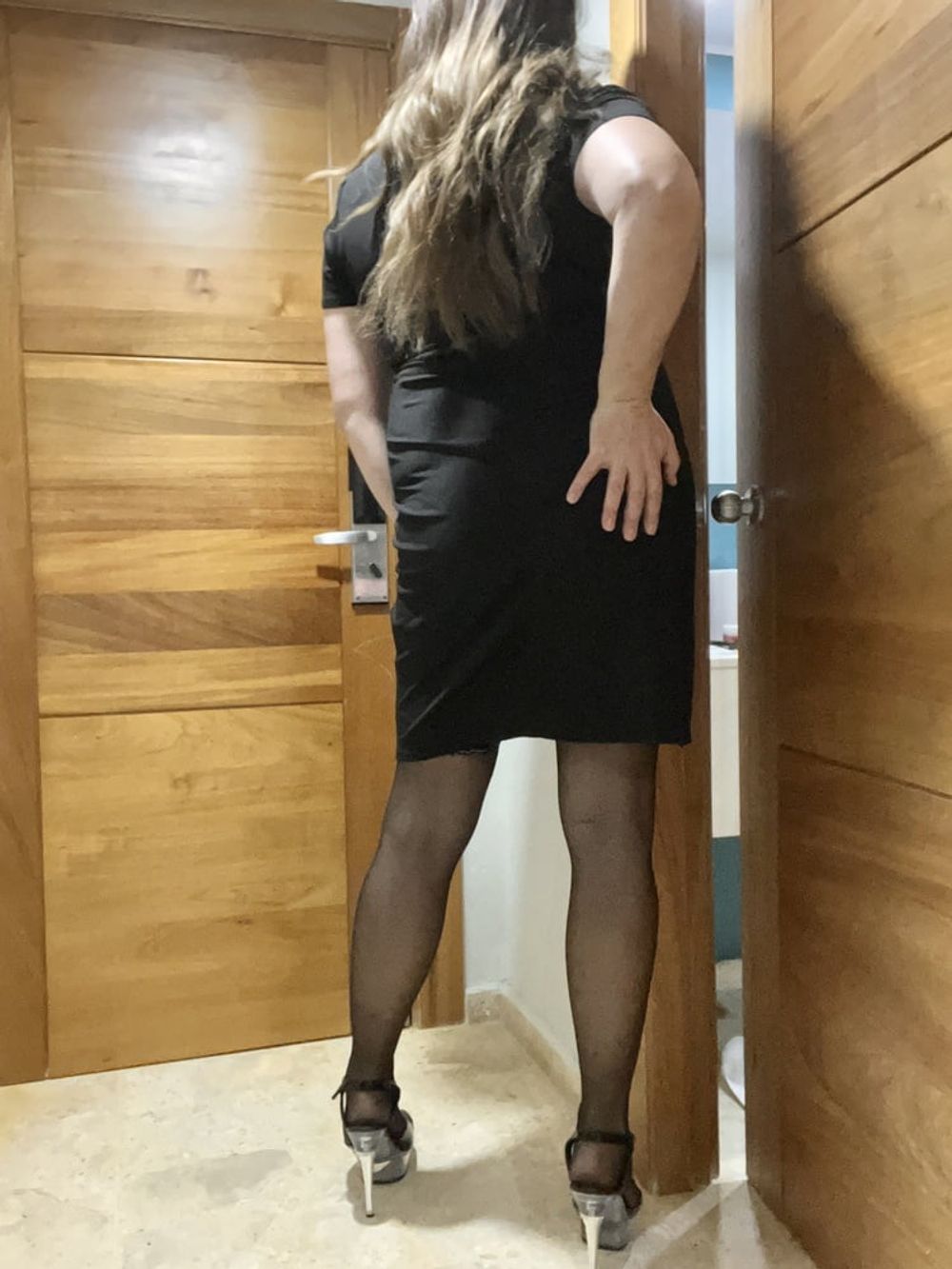 Sissy in black dress #54