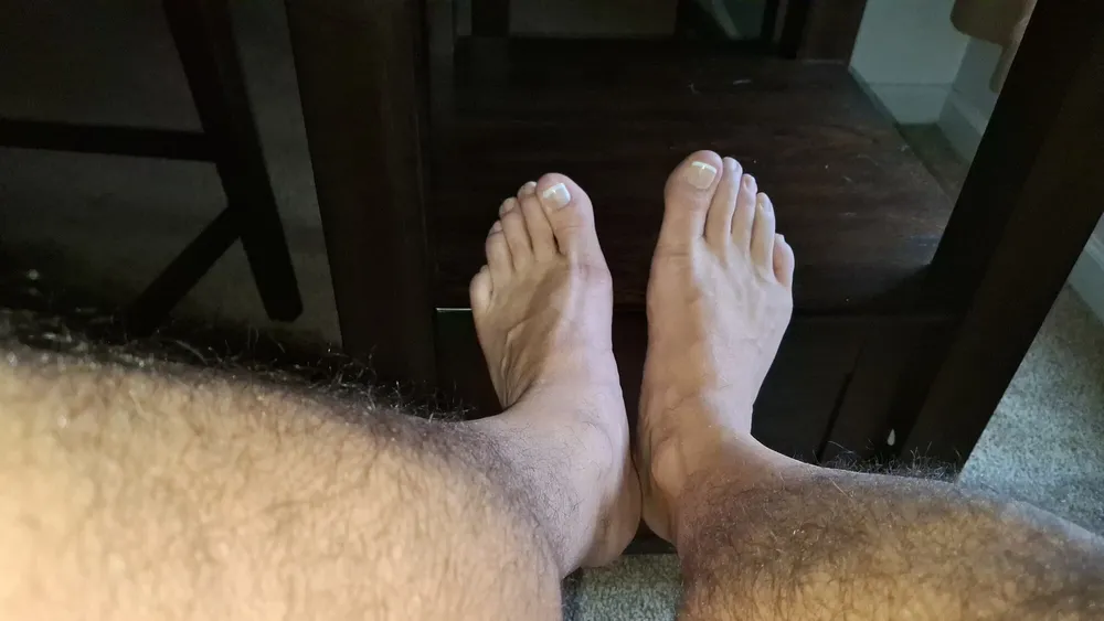 Showing off my sexy curvy feet #20