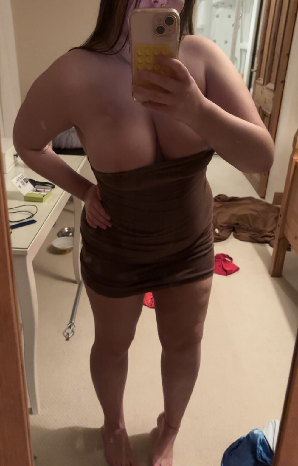 Wife in her night out outfits. #9