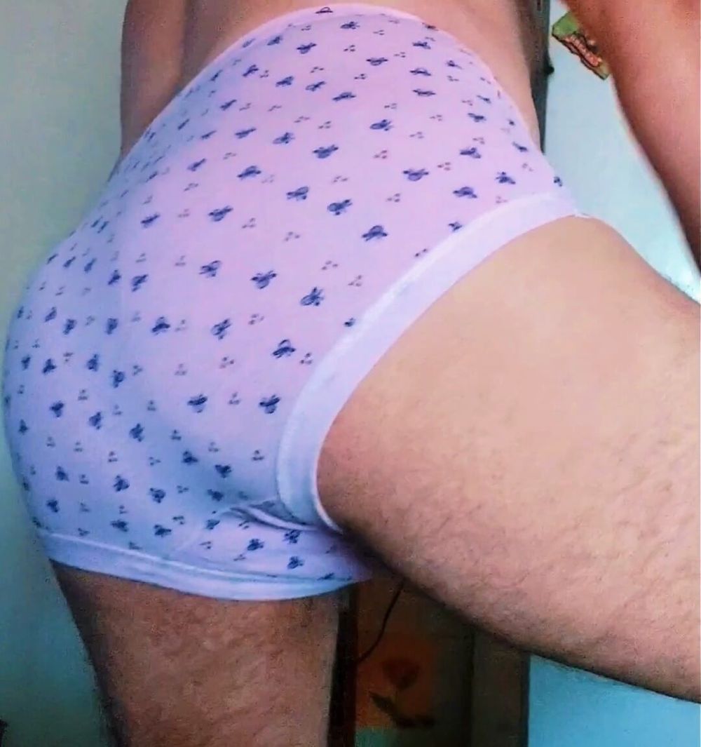 Cotton panties with colorful print from my collection. #7