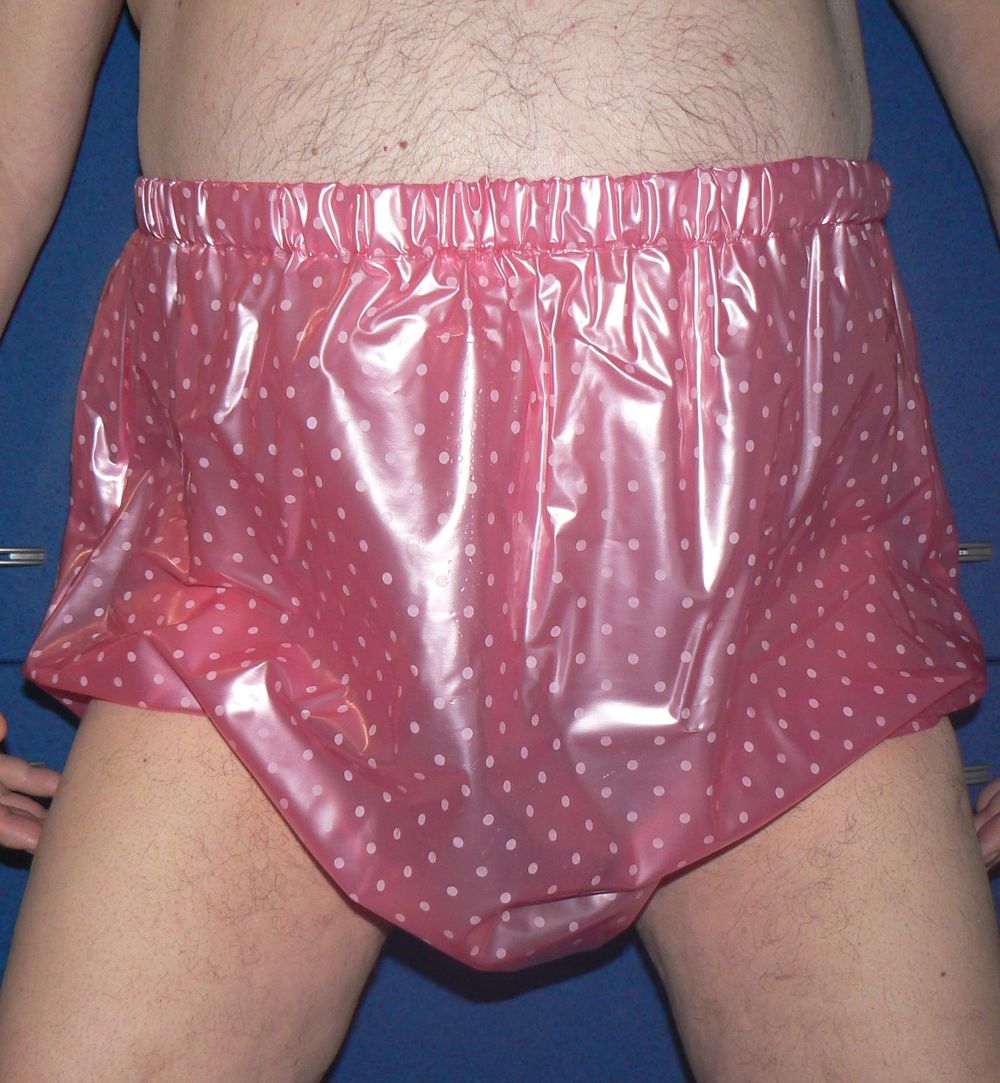 My little manhood in rubber panties #39