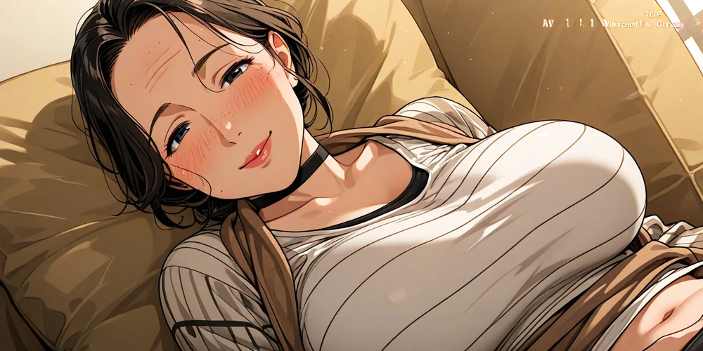 A Teasing AI Generated Brunette #6