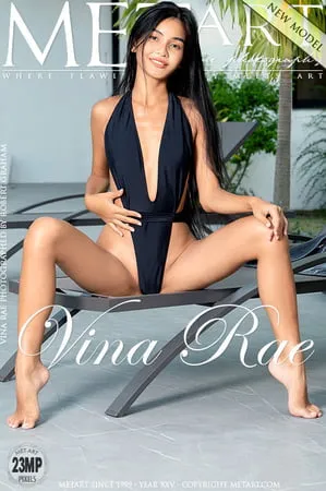 gorgeous asian new model vina rae flaunts her petite physique         