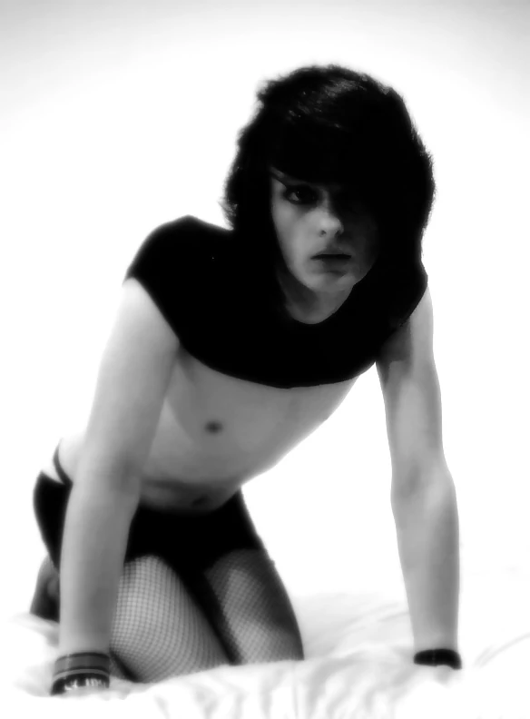 Me goth boy oiled and cumming #20