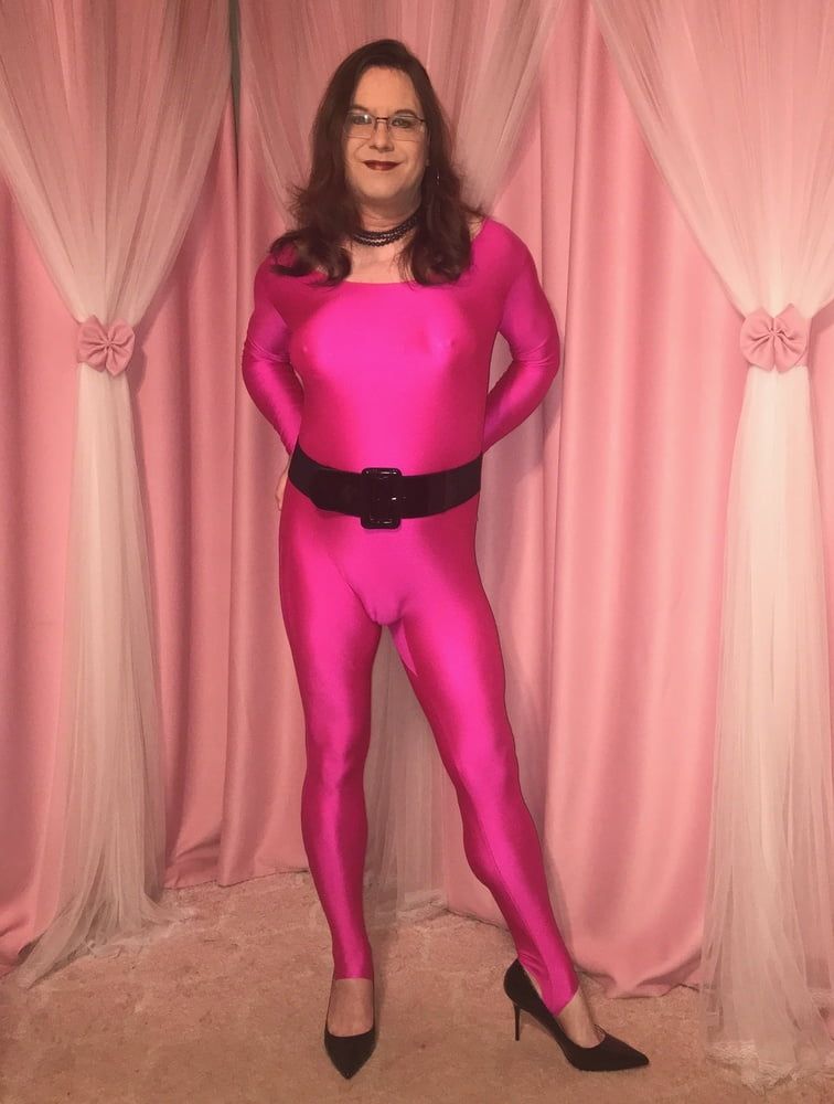 Joanie - Hot Pink Catsuit #13