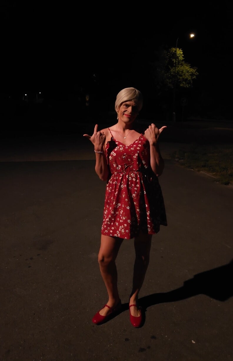 Sissy slut in streets 2 #30