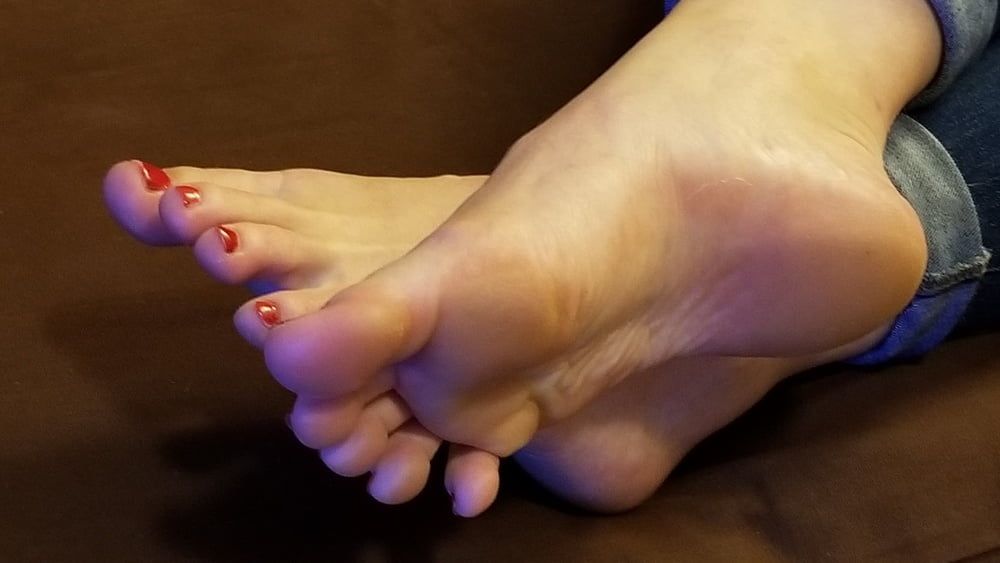 Jens red toes & soles #8