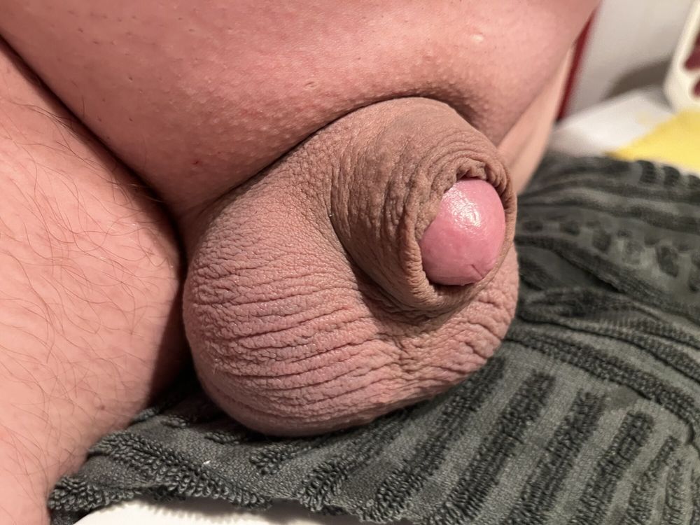 Shaved uncut babydick