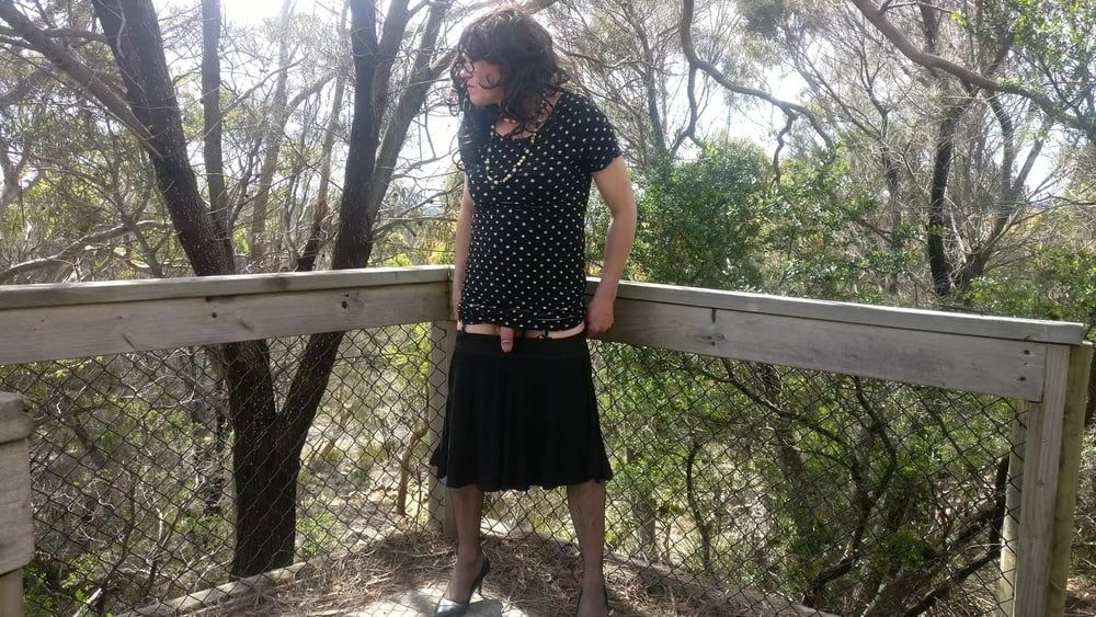 Crossdress Road trip- out on the boardwalk #24