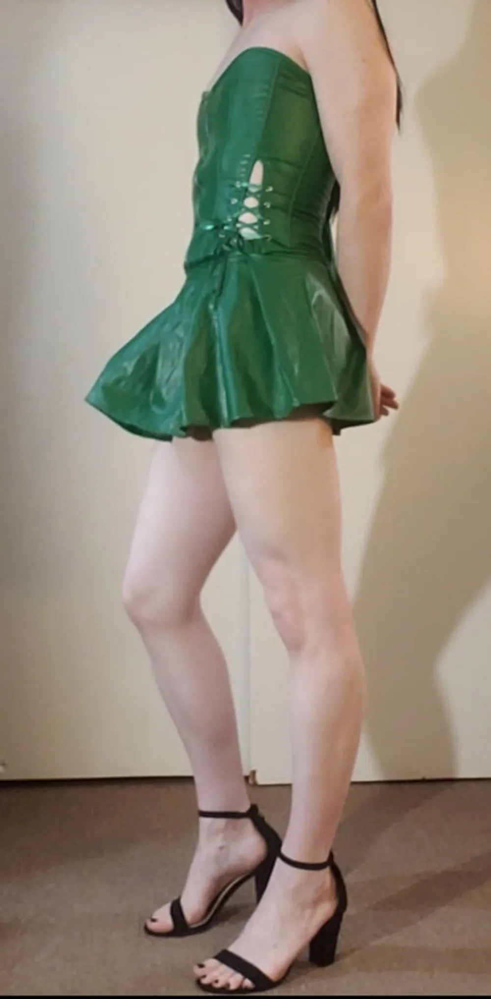 Green Corset Skirt #2